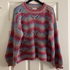 In Loom Rainbow sweater
